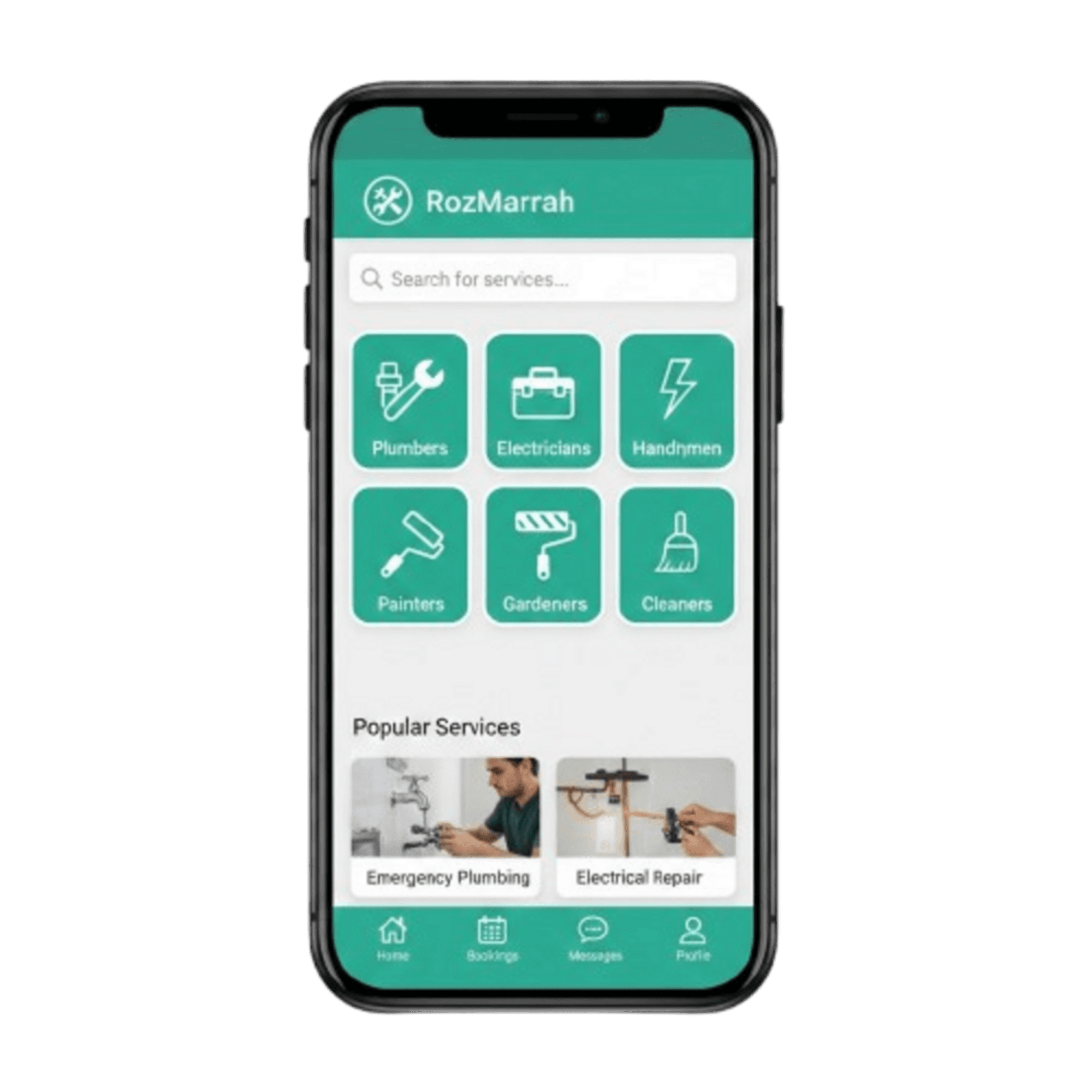 RozMarrah App Interface